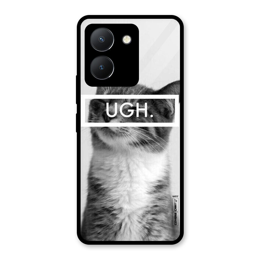 Ugh Kitty Glass Back Case for Vivo Y36