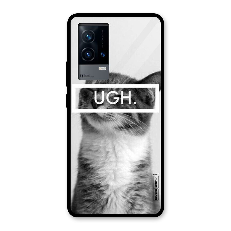 Ugh Kitty Glass Back Case for iQOO 9 5G