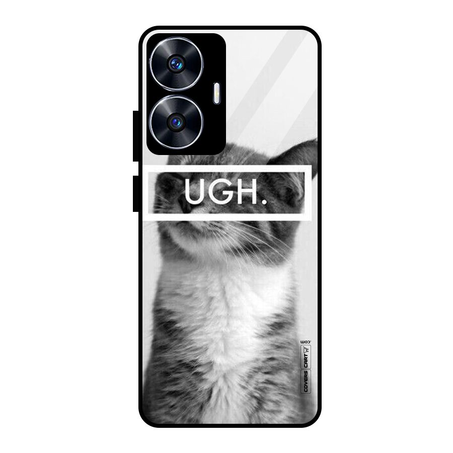 Ugh Kitty Glass Back Case for realme C55