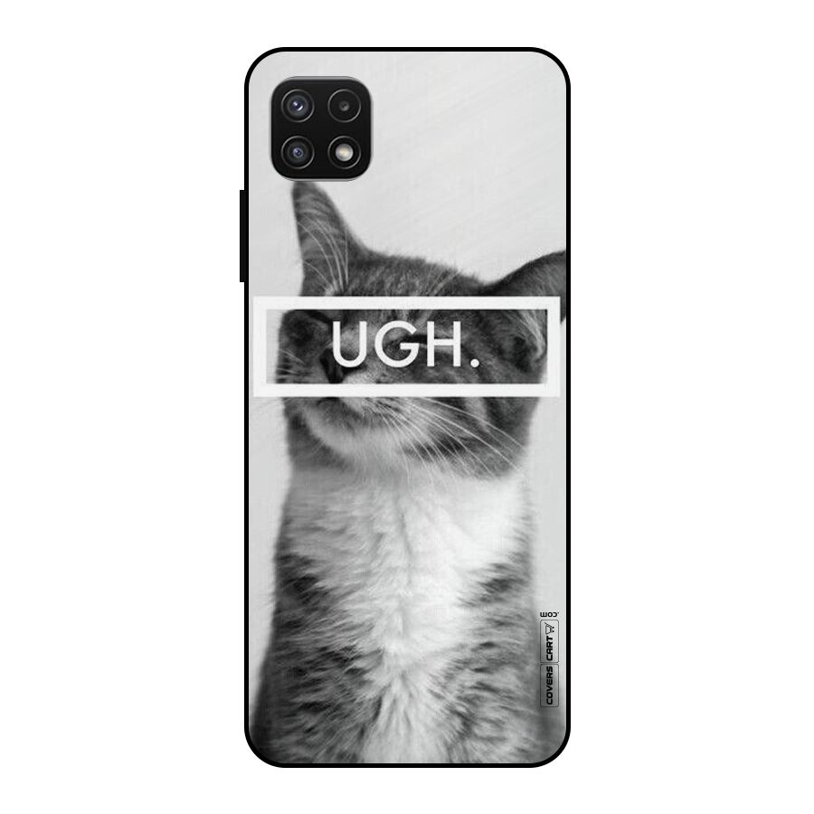 Ugh Kitty Metal Back Case for Galaxy A22 5G