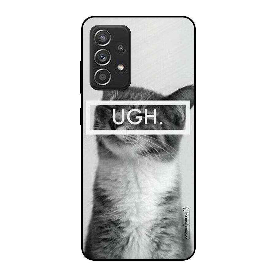 Ugh Kitty Metal Back Case for Galaxy A52s 5G