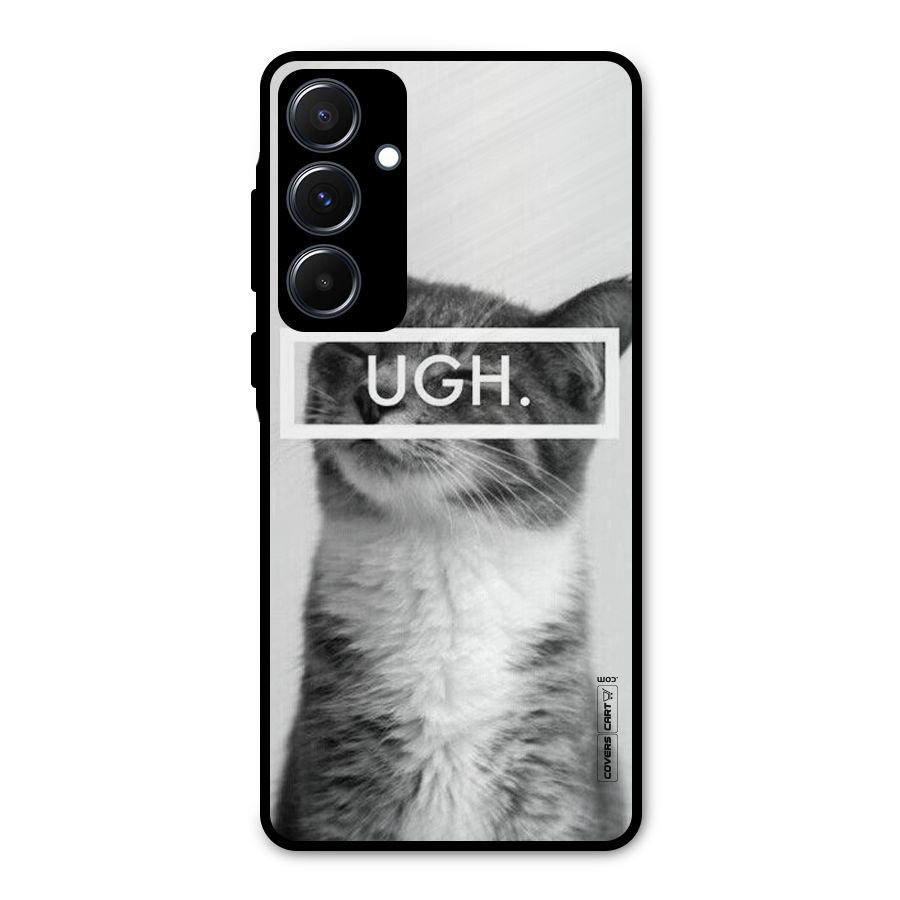 Ugh Kitty Metal Back Case for Galaxy A55