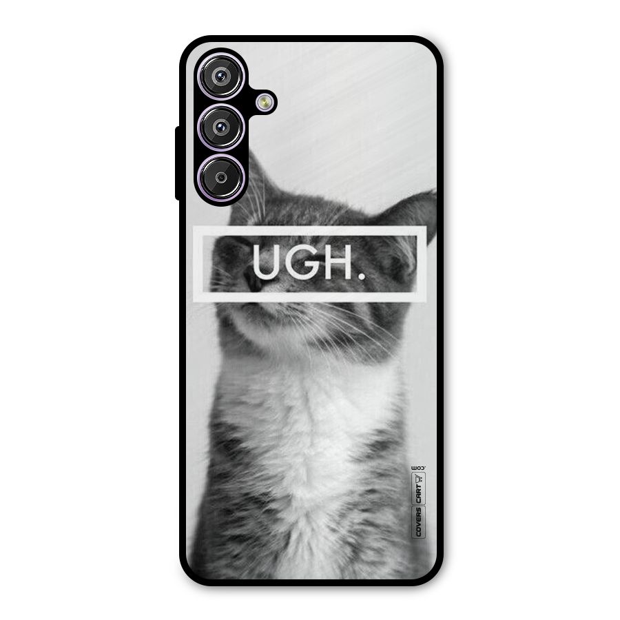 Ugh Kitty Metal Back Case for Galaxy F15