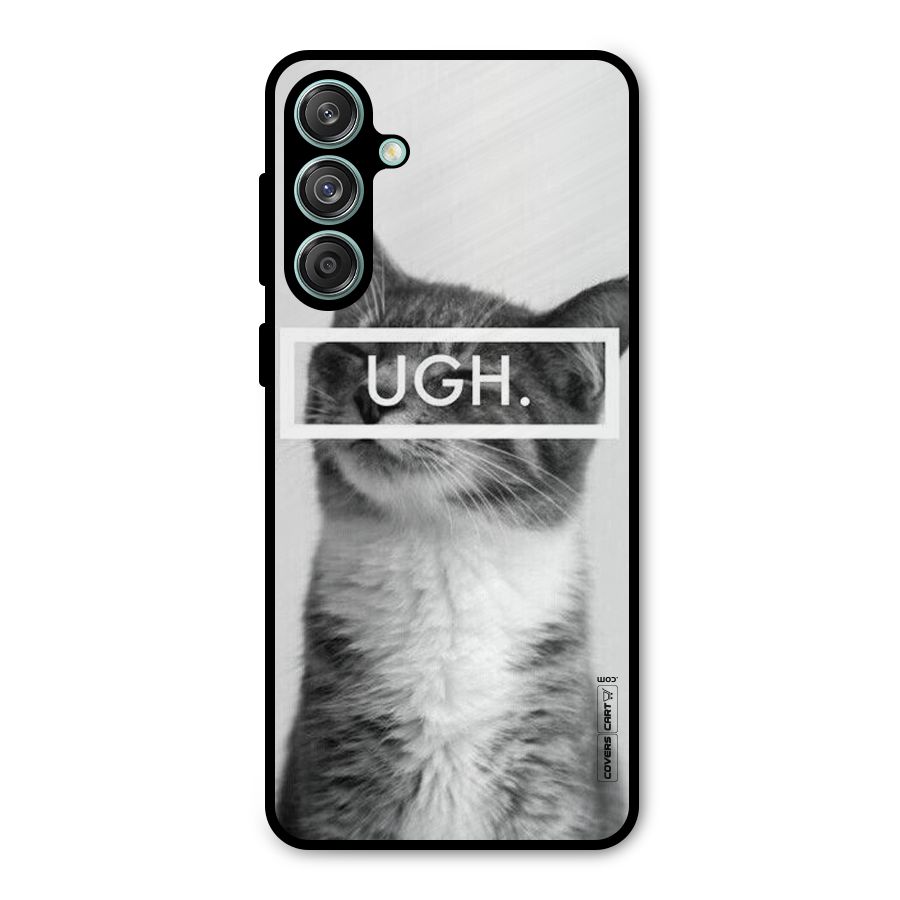 Ugh Kitty Metal Back Case for Galaxy M55 5G