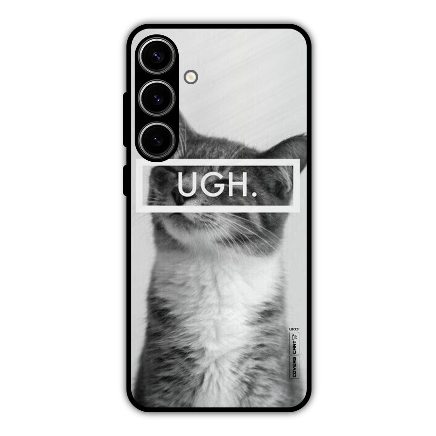 Ugh Kitty Metal Back Case for Galaxy S24 Plus