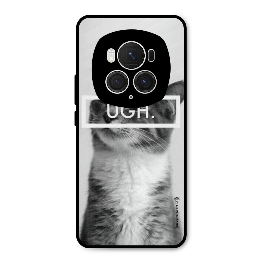 Ugh Kitty Metal Back Case for Honor Magic6 Pro