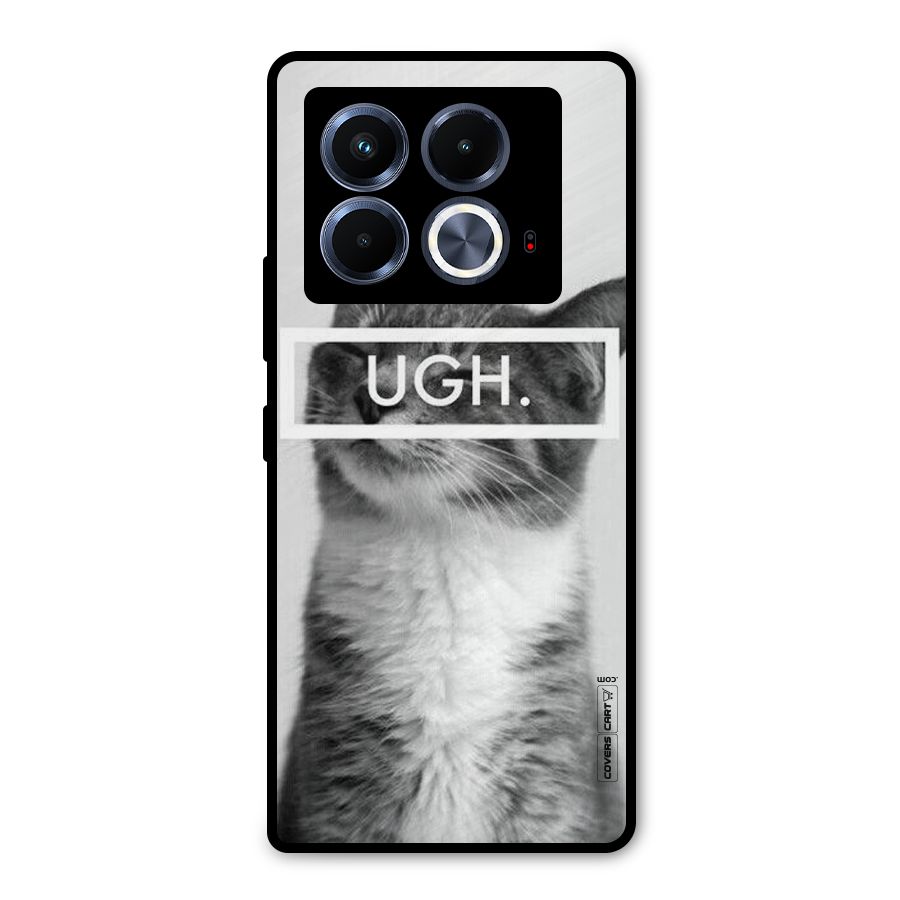 Ugh Kitty Metal Back Case for Infinix Note 40 5G