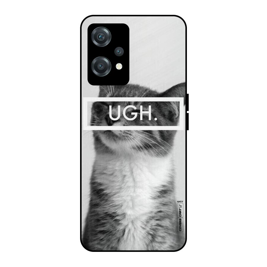 Ugh Kitty Metal Back Case for OnePlus Nord CE 2 Lite 5G