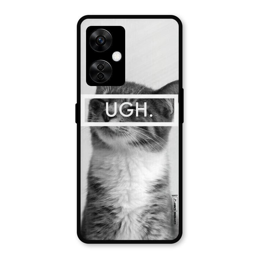Ugh Kitty Metal Back Case for OnePlus Nord CE 3 Lite