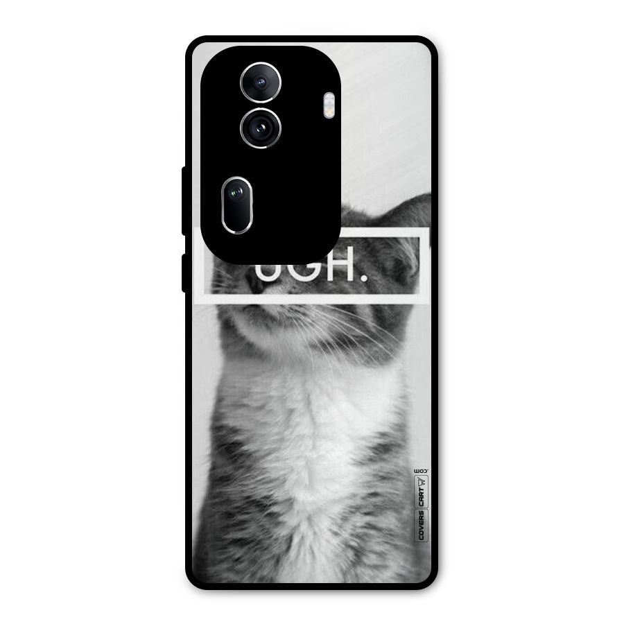 Ugh Kitty Metal Back Case for Oppo Reno11 Pro 5G