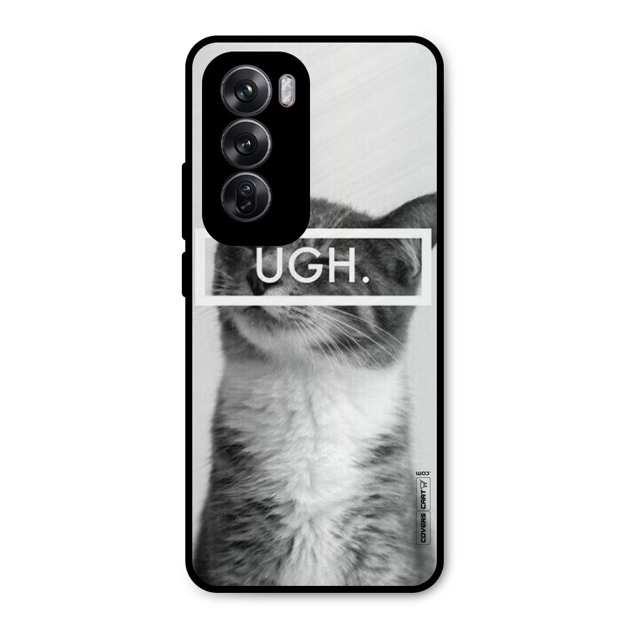 Ugh Kitty Metal Back Case for Oppo Reno12 Pro