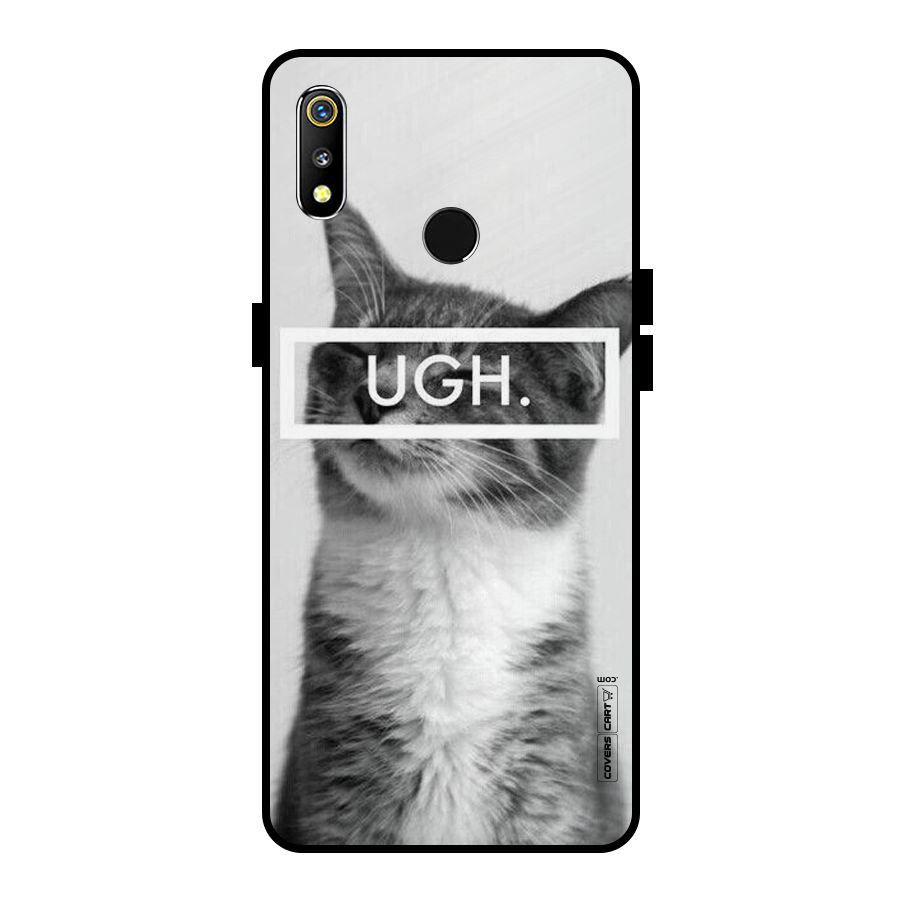 Ugh Kitty Metal Back Case for Realme 3i