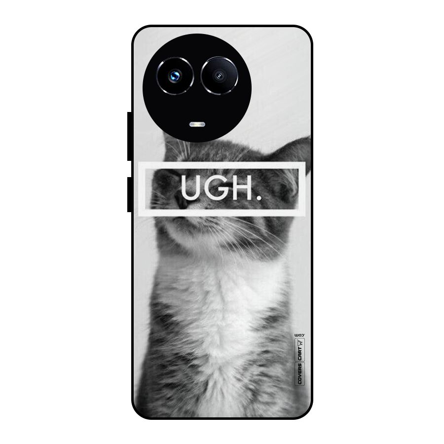Ugh Kitty Metal Back Case for Realme Narzo 60X