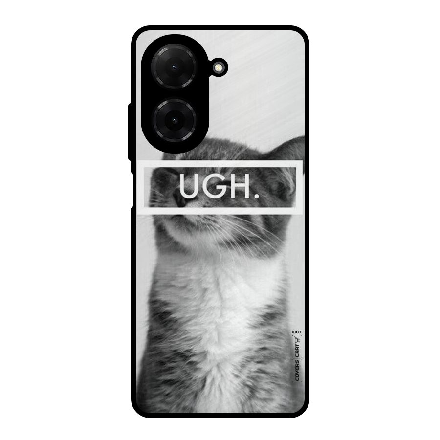 Ugh Kitty Metal Back Case for Redmi A5 4G