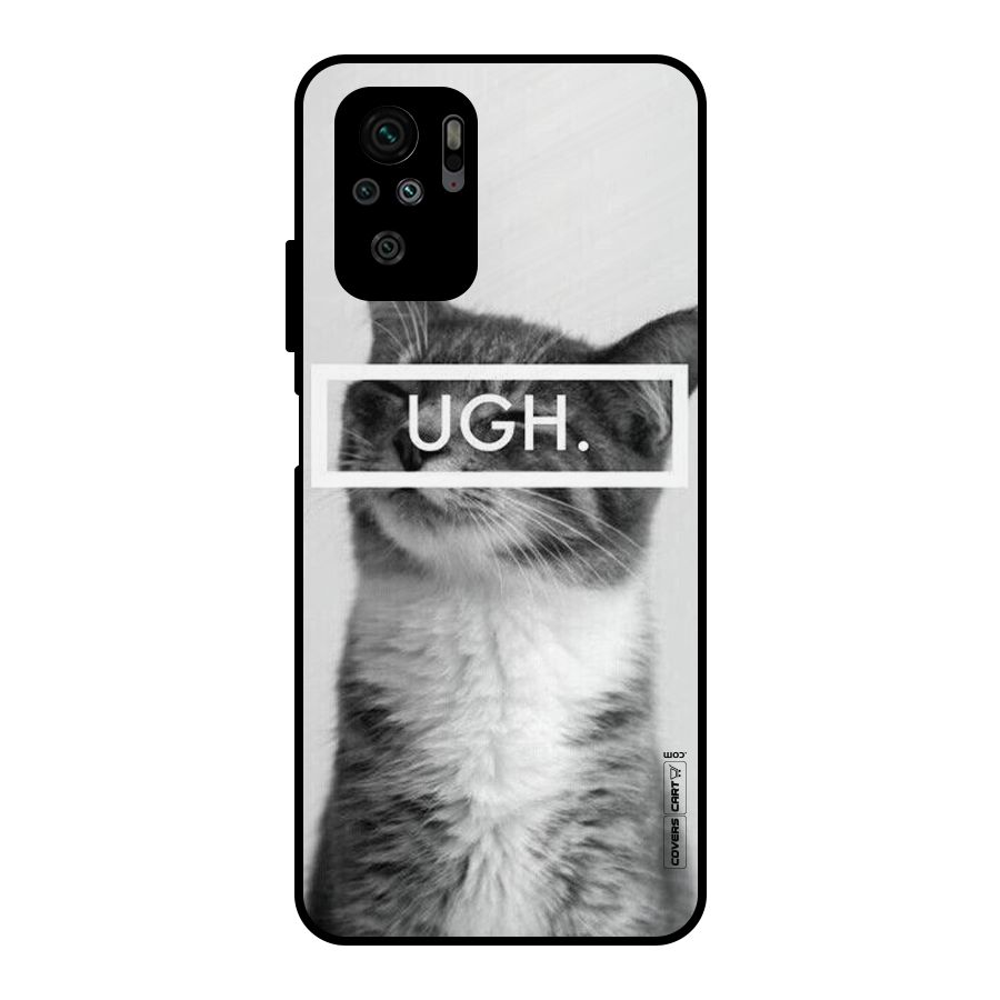Ugh Kitty Metal Back Case for Redmi Note 10S