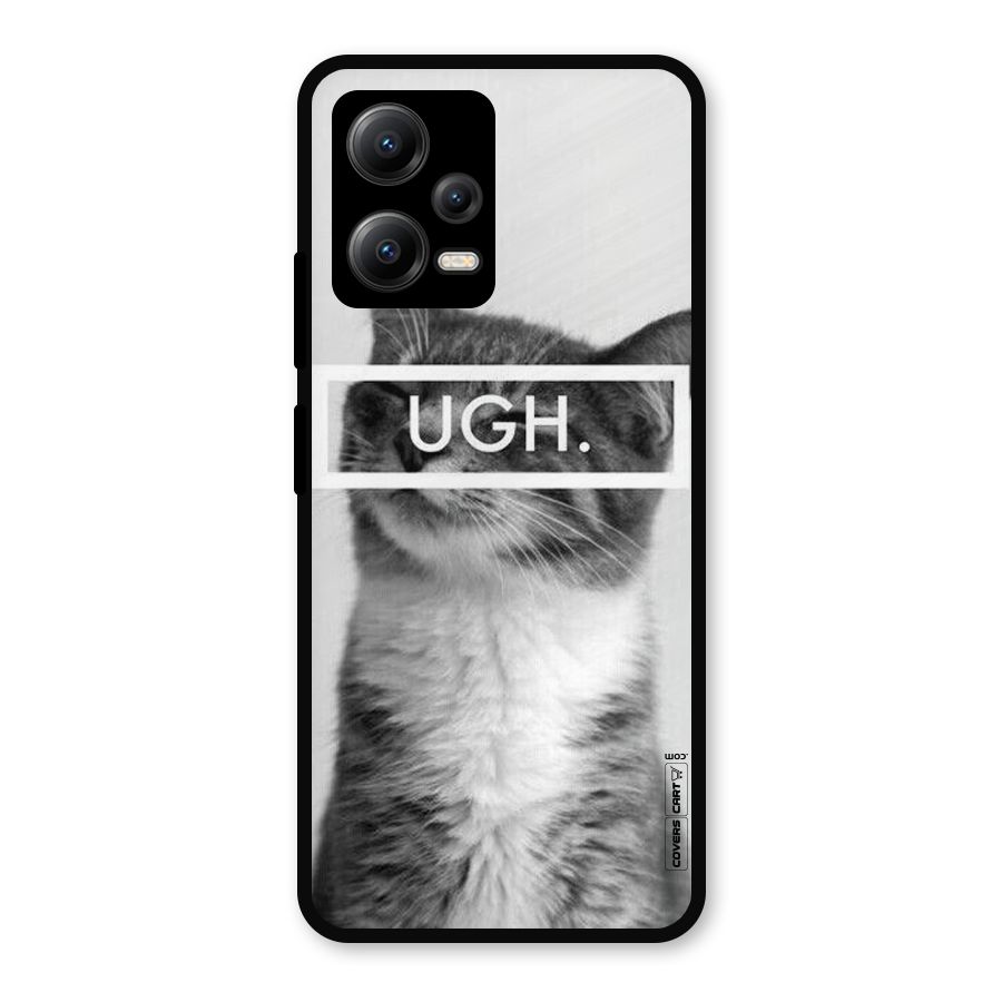 Ugh Kitty Metal Back Case for Redmi Note 12 5G