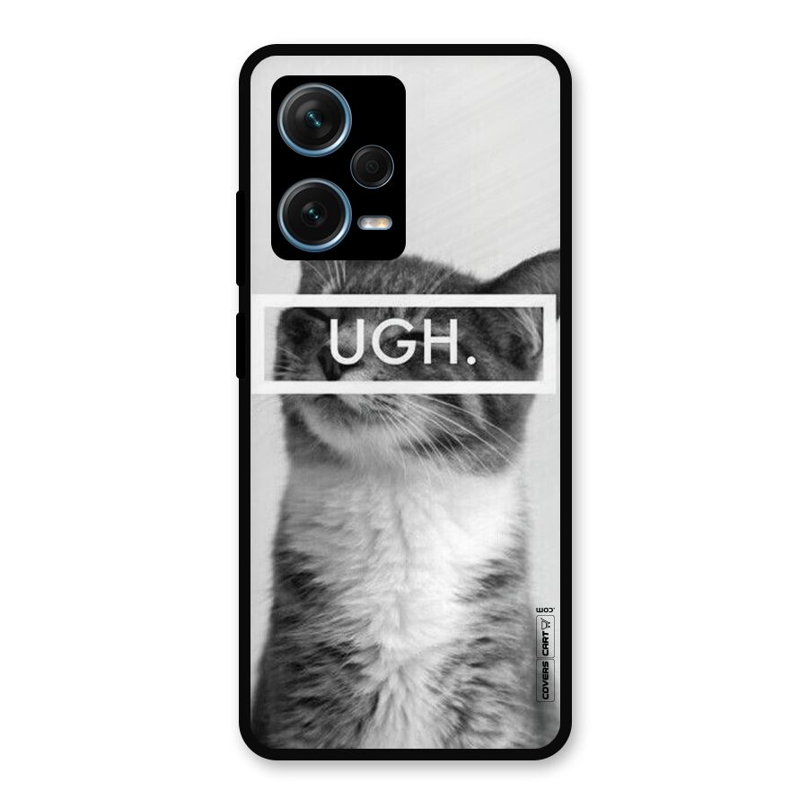 Ugh Kitty Metal Back Case for Redmi Note 12 Pro Plus 5G