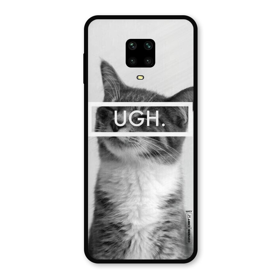 Ugh Kitty Metal Back Case for Redmi Note 9 Pro