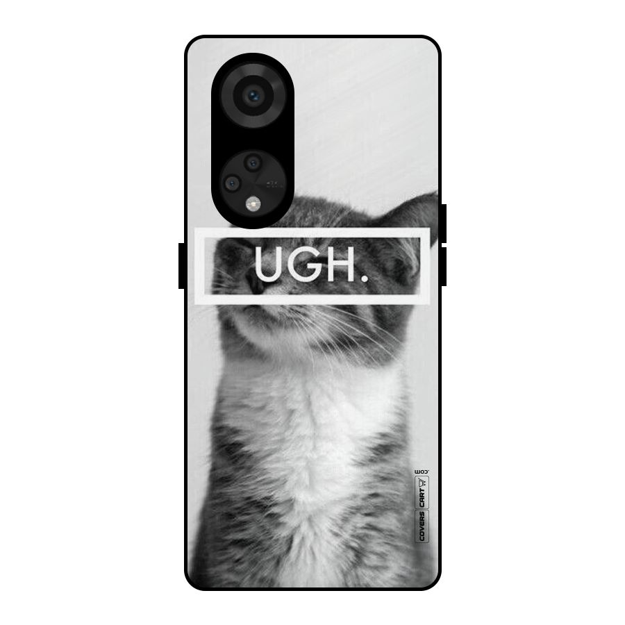 Ugh Kitty Metal Back Case for Reno8 T 5G