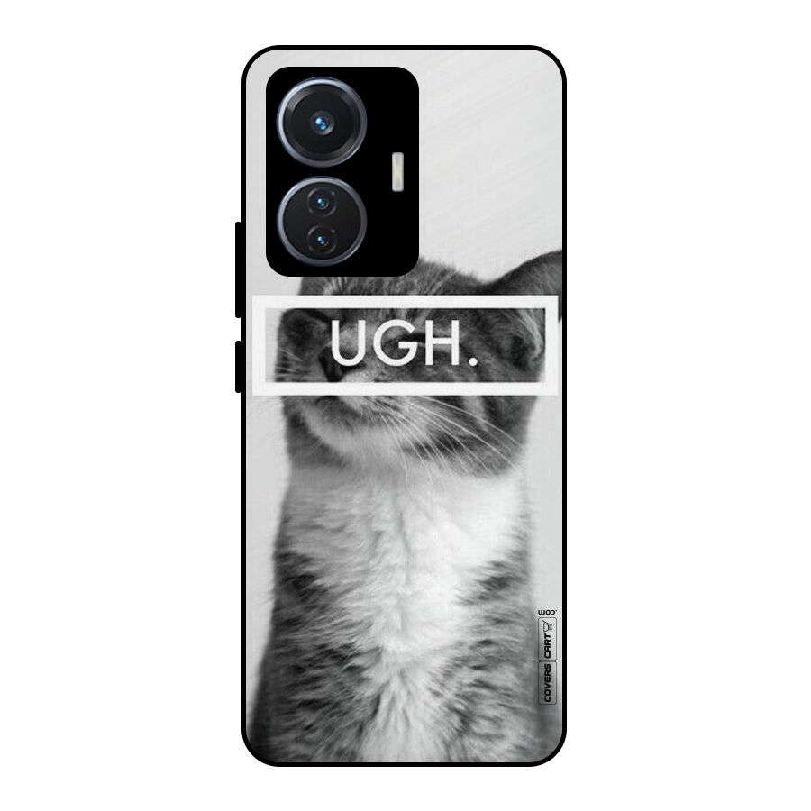 Ugh Kitty Metal Back Case for Vivo T1 44W