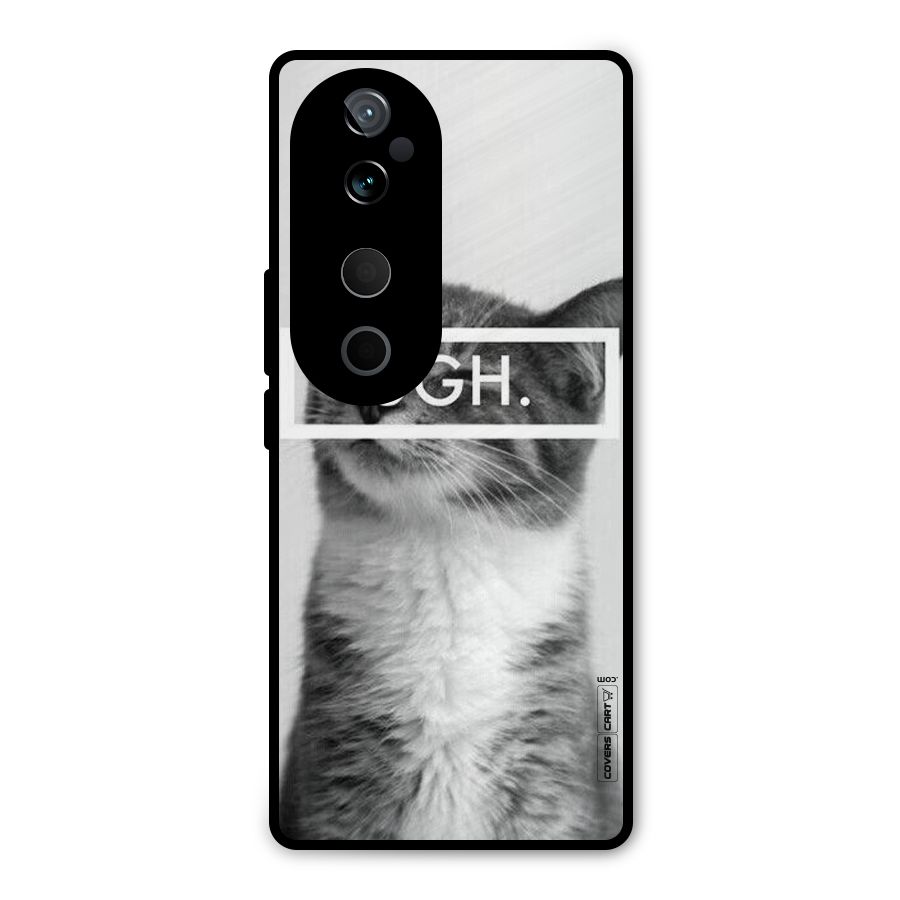 Ugh Kitty Metal Back Case for Vivo T3 Ultra