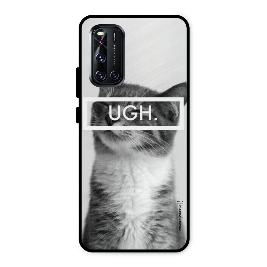 Ugh Kitty Metal Back Case for Vivo V19