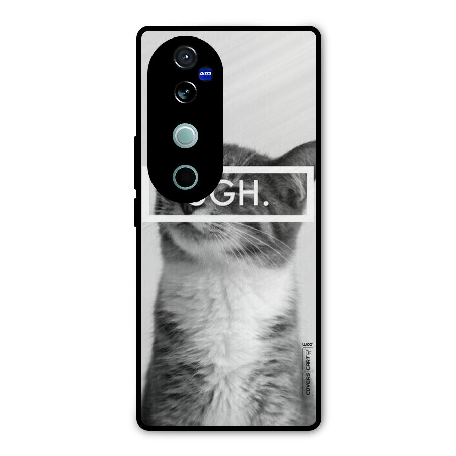 Ugh Kitty Metal Back Case for Vivo V40