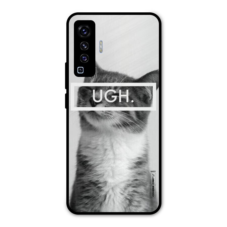 Ugh Kitty Metal Back Case for Vivo X50