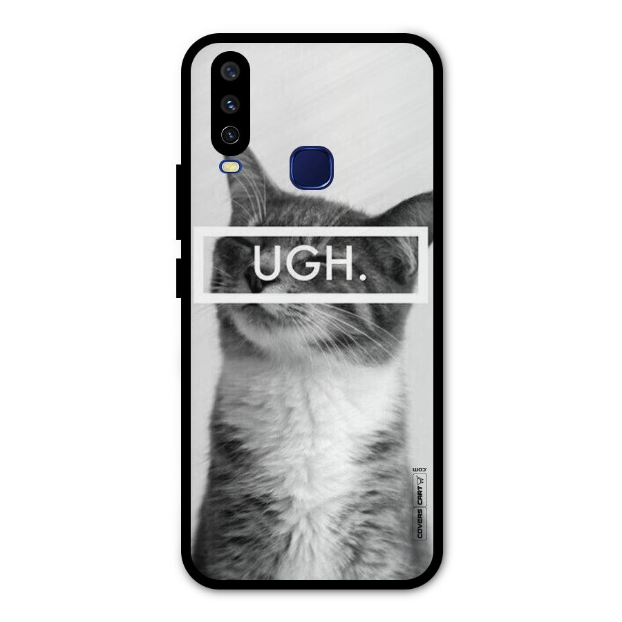 Ugh Kitty Metal Back Case for Vivo Y12