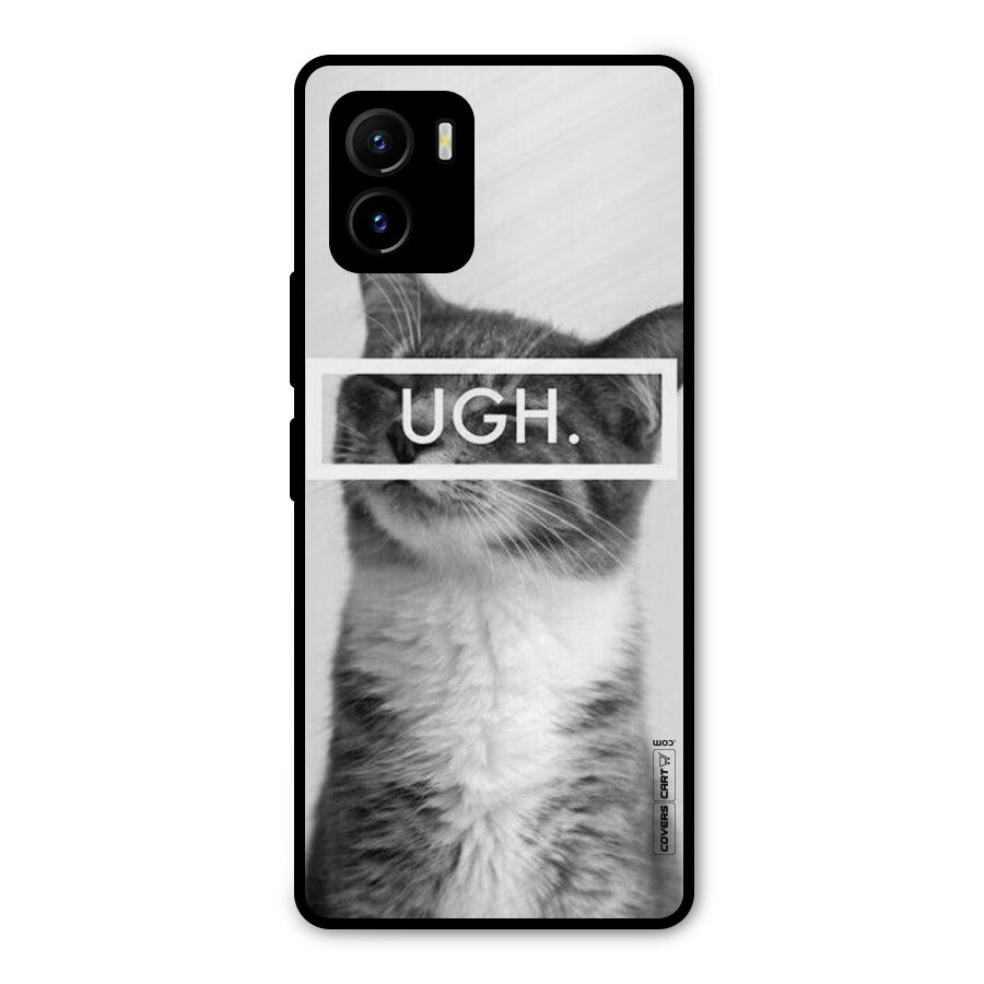 Ugh Kitty Metal Back Case for Vivo Y15s