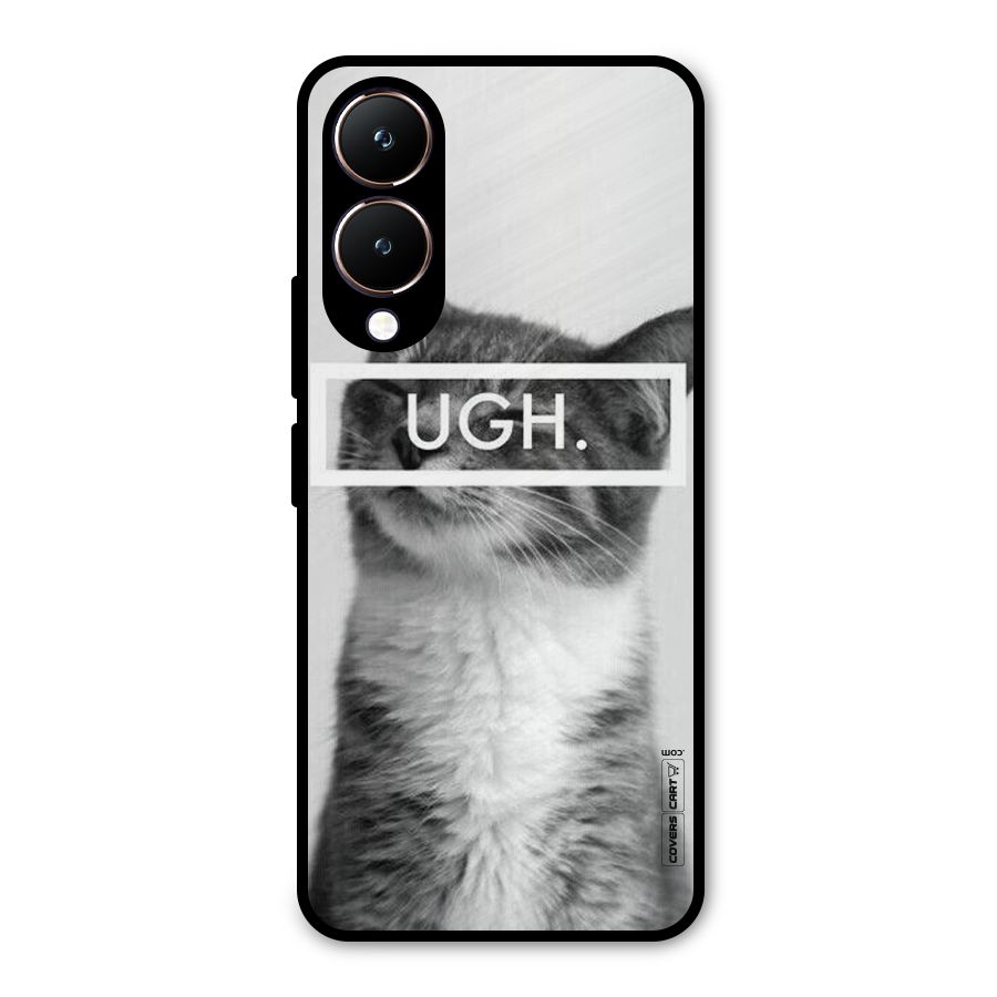 Ugh Kitty Metal Back Case for Vivo Y28