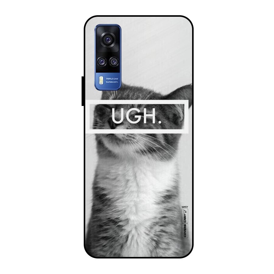 Ugh Kitty Metal Back Case for Vivo Y51