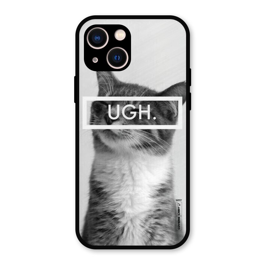 Ugh Kitty Metal Back Case for iPhone 13