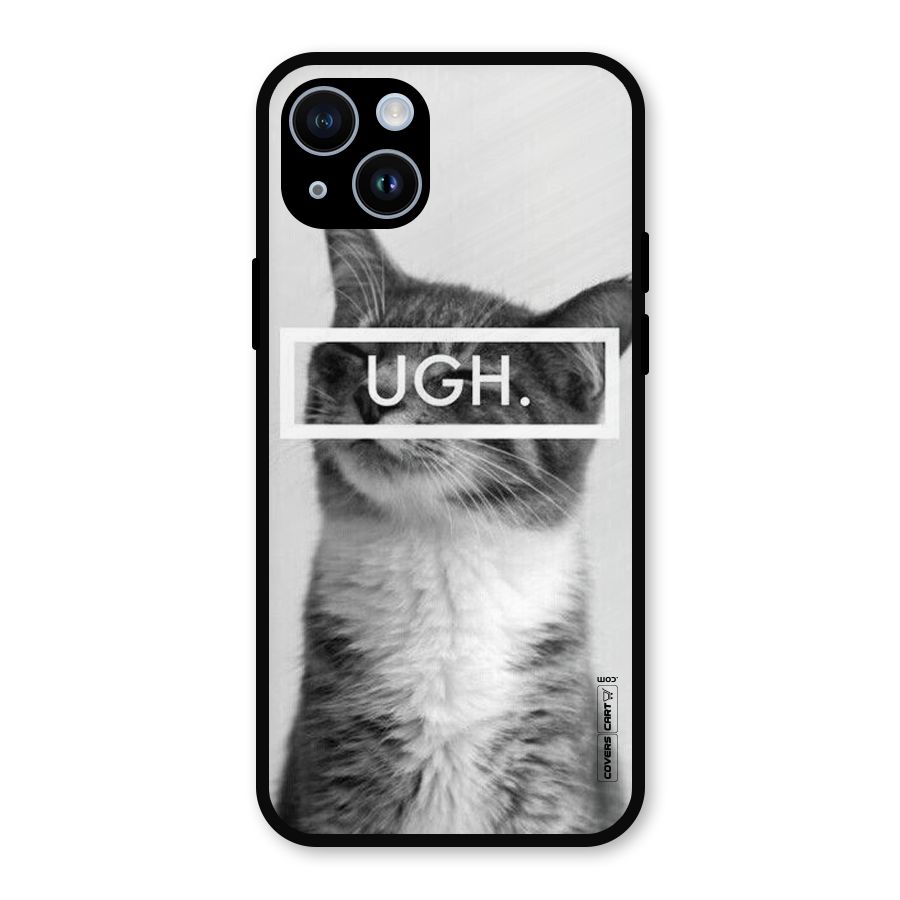 Ugh Kitty Metal Back Case for iPhone 14