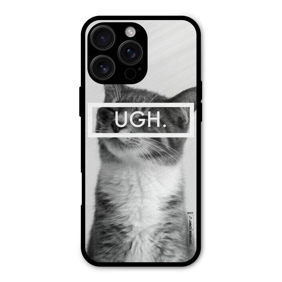 Ugh Kitty Metal Back Case for iPhone 16 Pro Max
