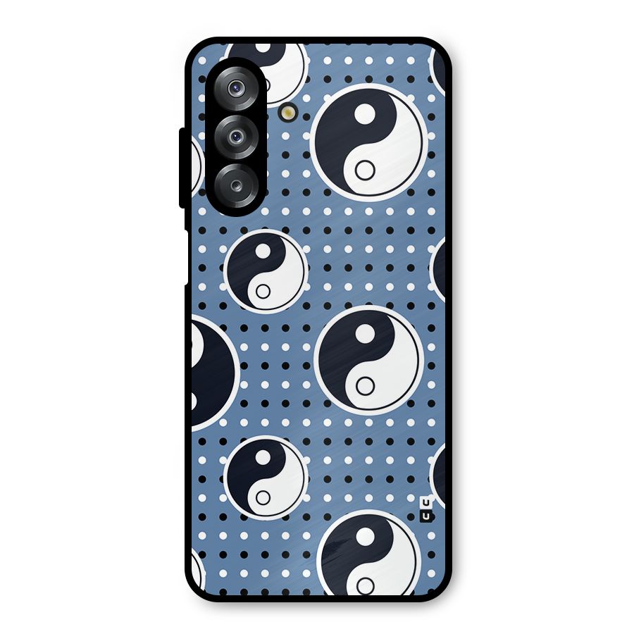 Ultimate Yin Yang Metal Back Case for Galaxy A26