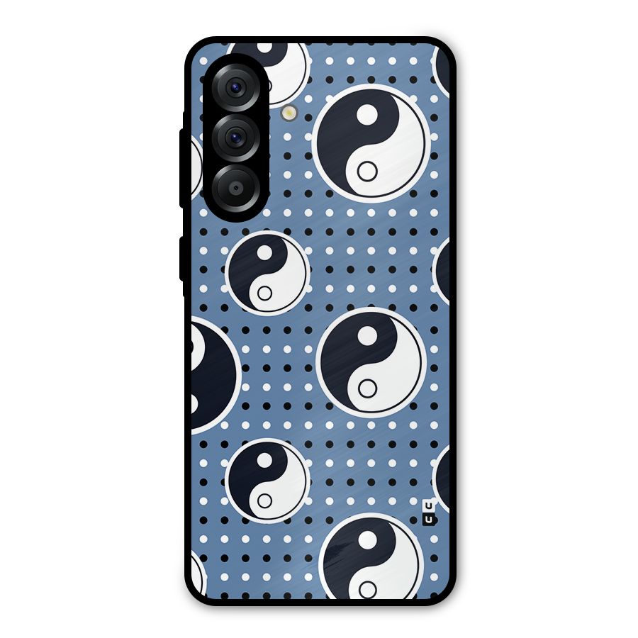 Ultimate Yin Yang Metal Back Case for Galaxy A56