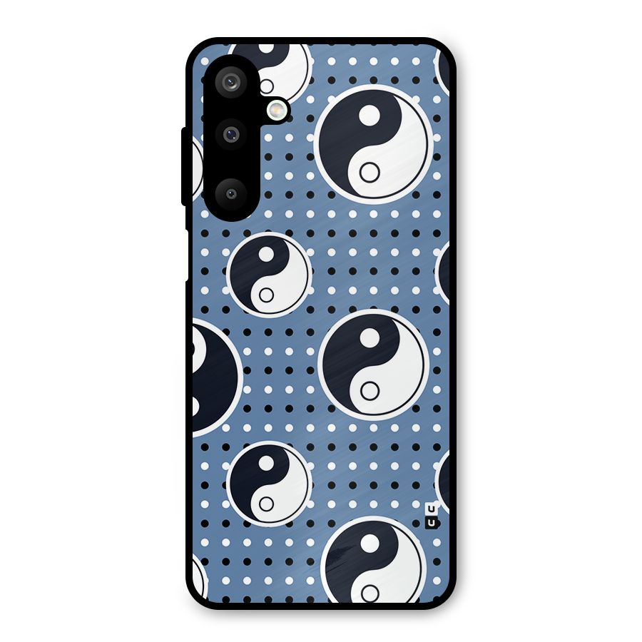 Ultimate Yin Yang Metal Back Case for Galaxy M16