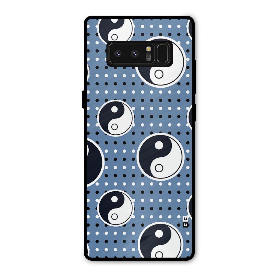 Ultimate Yin Yang Metal Back Case for Galaxy Note 8