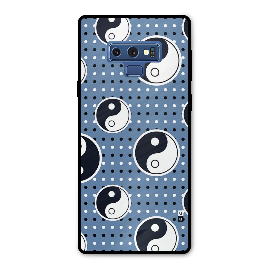 Ultimate Yin Yang Metal Back Case for Galaxy Note 9