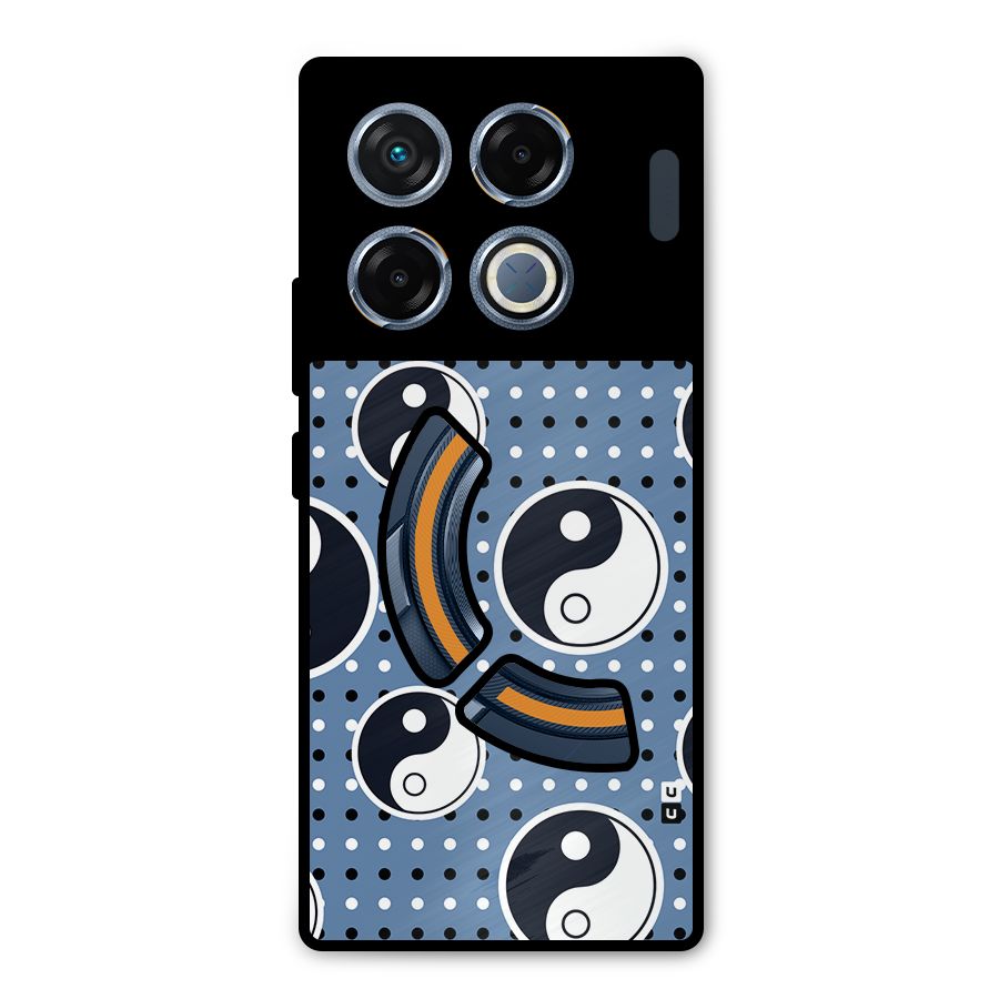 Ultimate Yin Yang Metal Back Case for Infinix GT 20 Pro