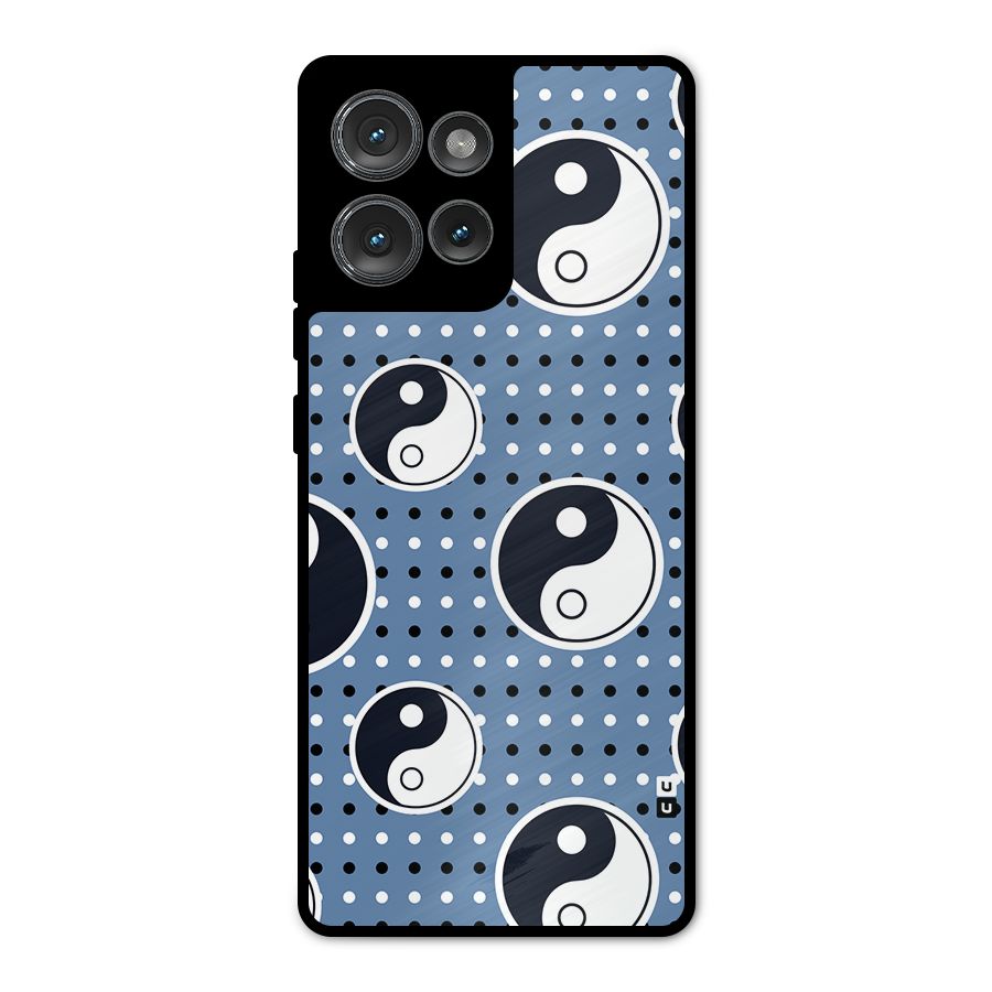 Ultimate Yin Yang Metal Back Case for Motorola Edge 50