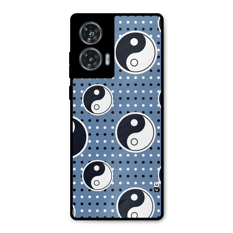 Ultimate Yin Yang Metal Back Case for Motorola G96
