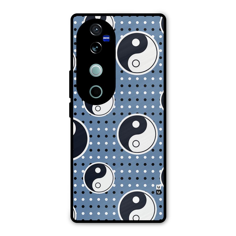 Ultimate Yin Yang Metal Back Case for Vivo V40