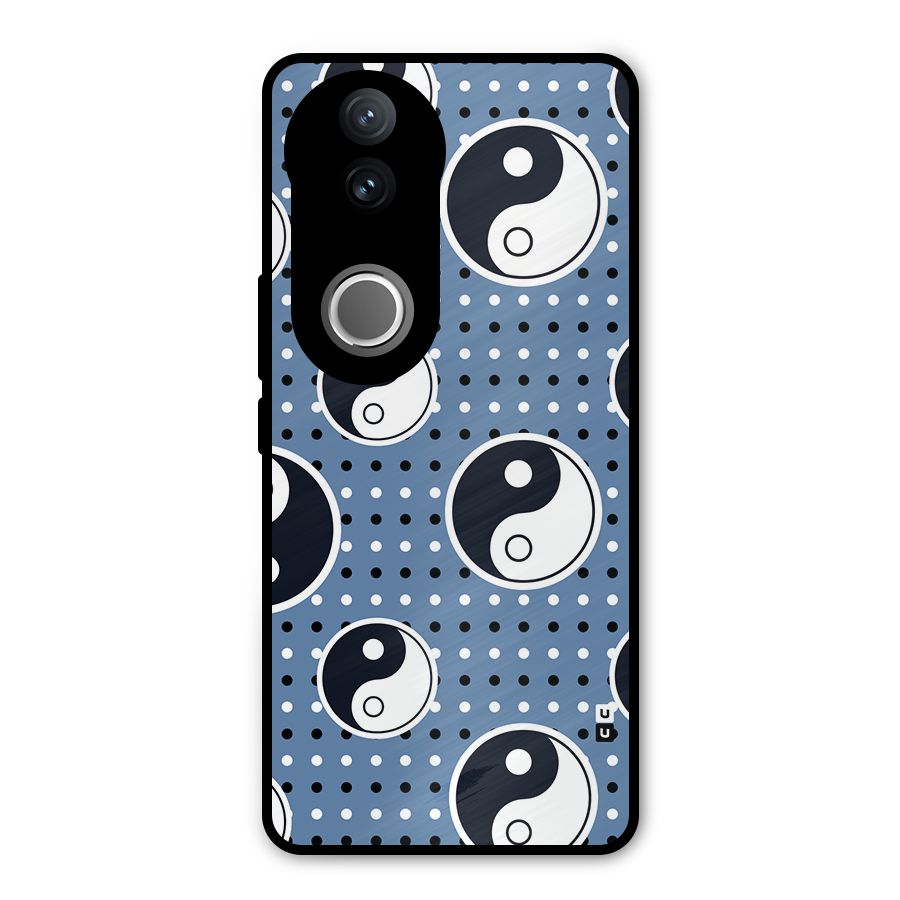 Ultimate Yin Yang Metal Back Case for Vivo V50