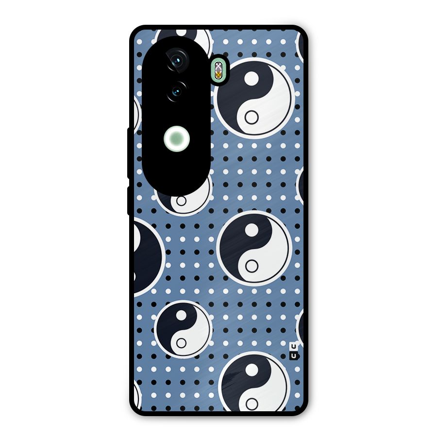 Ultimate Yin Yang Metal Back Case for iQOO Z9s