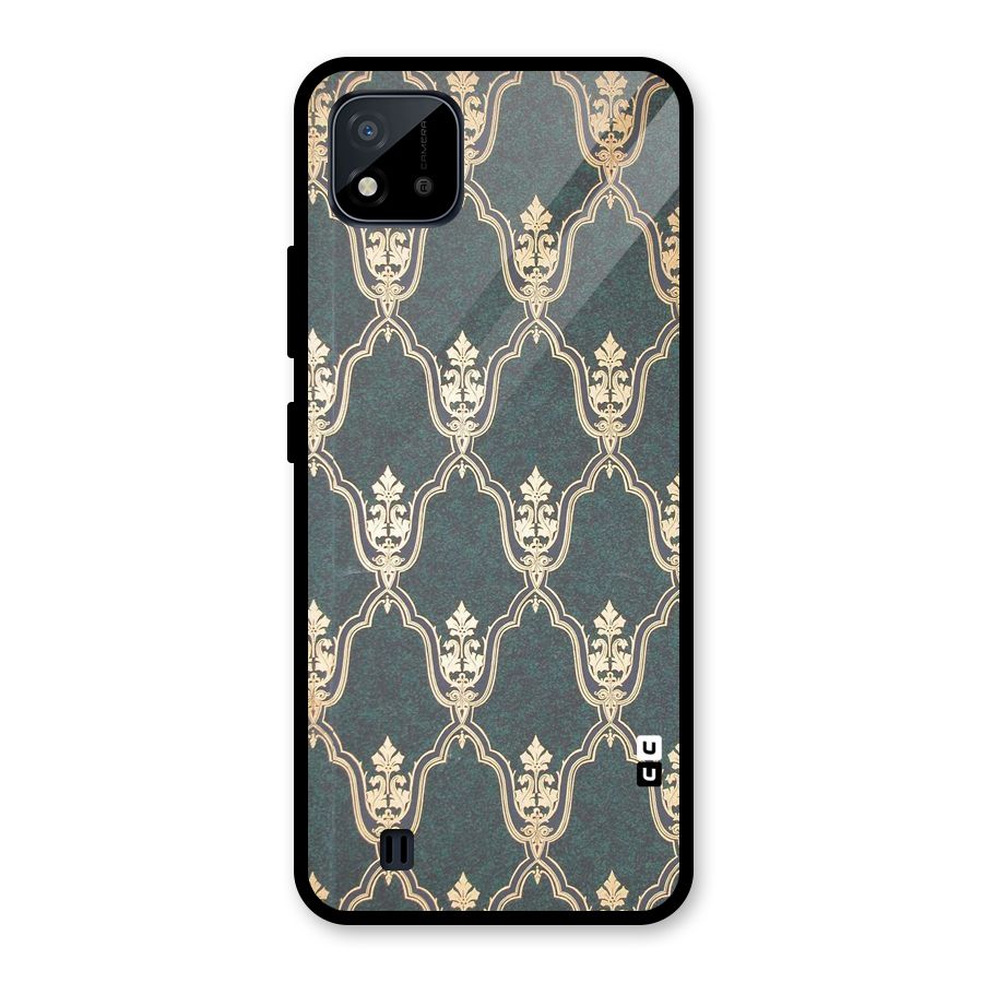 Ultra Beauty Pattern Glass Back Case for Realme C11 2021
