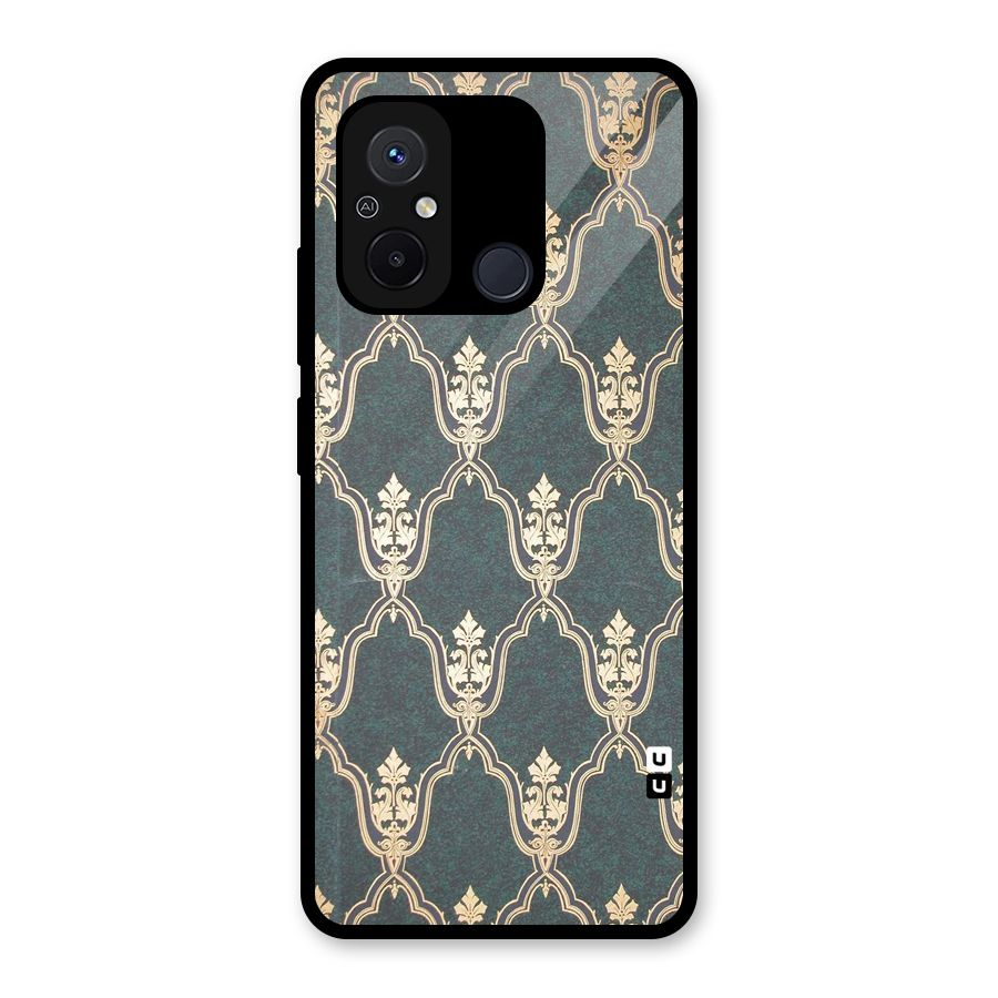 Ultra Beauty Pattern Glass Back Case for Redmi 12C