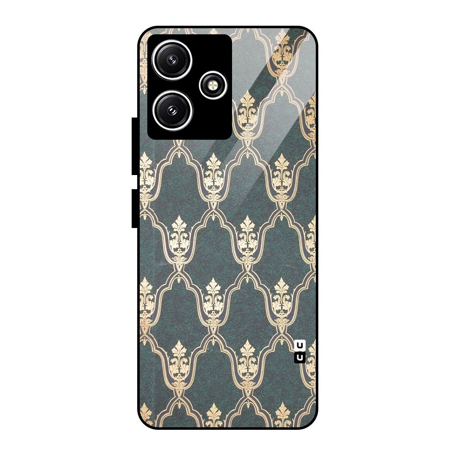 Ultra Beauty Pattern Glass Back Case for Redmi 12 5G
