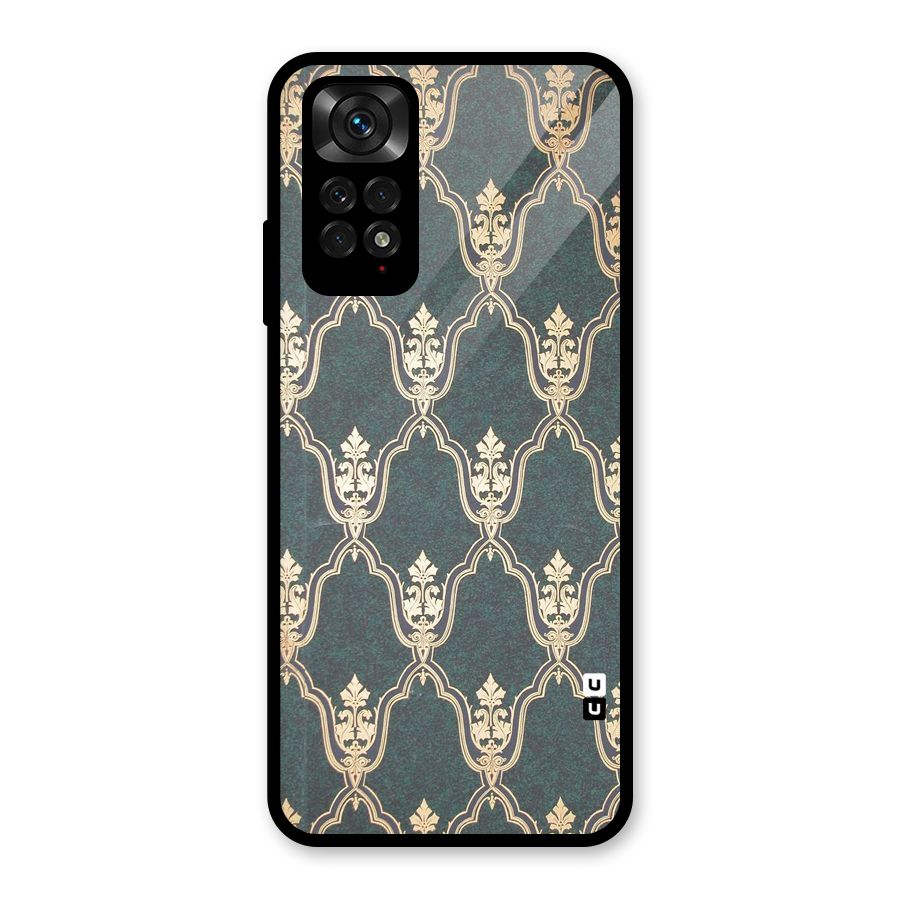 Ultra Beauty Pattern Glass Back Case for Redmi Note 11S
